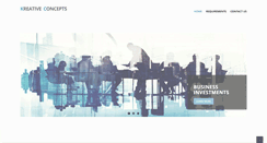 Desktop Screenshot of kreativeconcepts.org